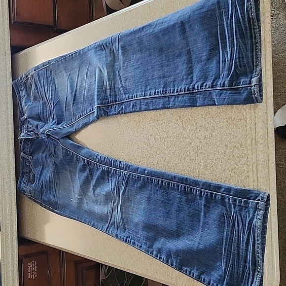 Guess Bootcut Rhinestone Like New Jeans Size 28 - Picture 9 of 13